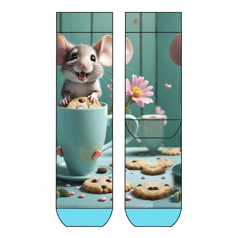 Cool 7 - Unisex One Size (36/41) - Print Socken - Runddruck Motiv: C5390